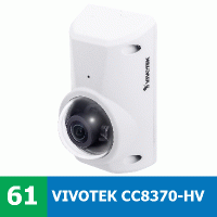 Denní a noční test IP kamery VIVOTEK CC8370-HV - 3Mpx rozlišení, WDR, 180° úhel záběru, rybí oko
