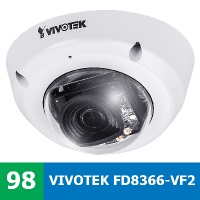 Denní a noční test IP kamery VIVOTEK FD8366-VF2 - venkonvní mini s úhlem záběru 113° a nočním viděním