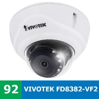 Denní a noční test IP kamery VIVOTEK FD8382-VF2 - 5MPx v ekonomickém provedení